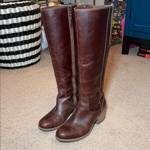 Clarks Brown Riding Boots